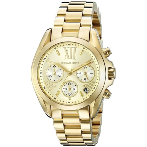 Michael Kors Women's Mini Bradshaw Gold